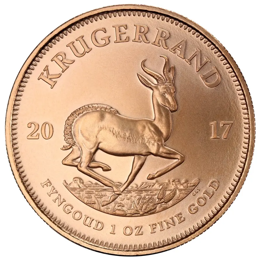 South Africa 2017 Krugerrand, reverse